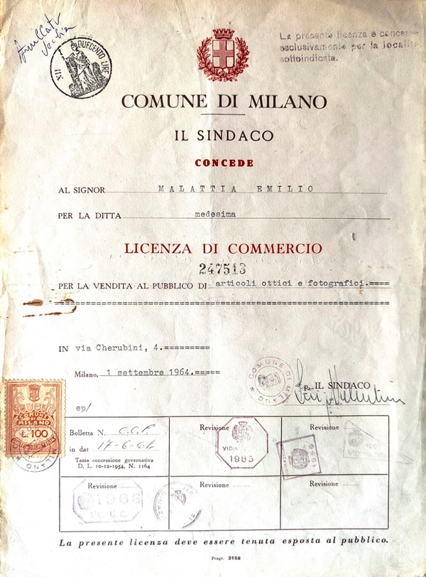 Licenza di commercio